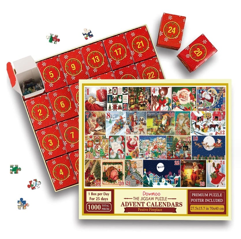 🎄Christmas Advent Calendar Jigsaw Puzzle 🧩