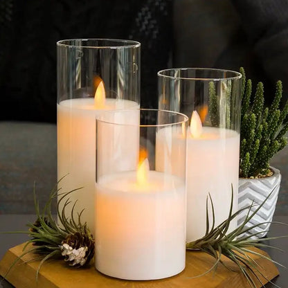 🔥Flameless candles (3 candles)