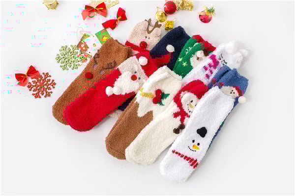 🎁Christmas Style Thickened Warm Socks