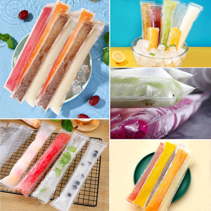 Disposable Ice Popsicle Mold Bags
