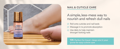 🌿 Refresh & Revive - ✨ Organic Castor Oil Roll-On - For Radiant Skin, Lush Hair & Relaxation