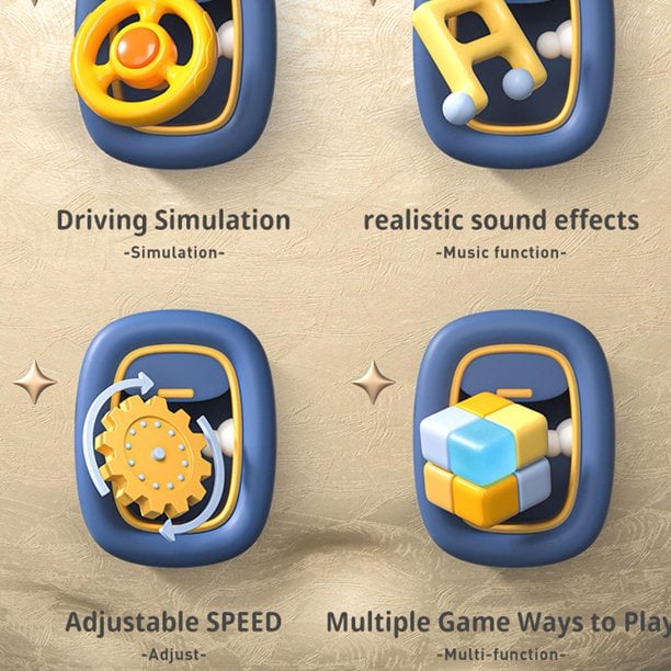 🔥BIG SALE - 48% OFF🔥🔥  Driving Steering Wheel Toy🎁