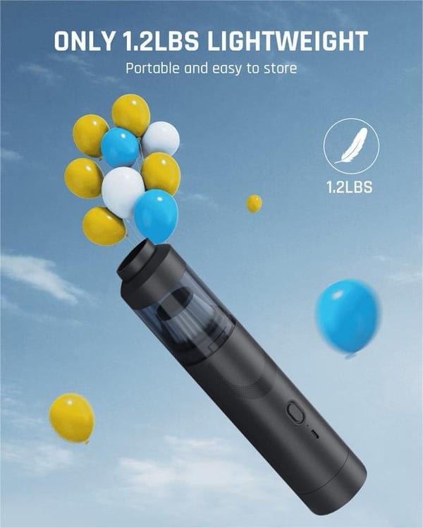 🔥 Slim V8 Mate Cordless Car Vacuum – Powerful 13000Pa Suction! 🚗💨