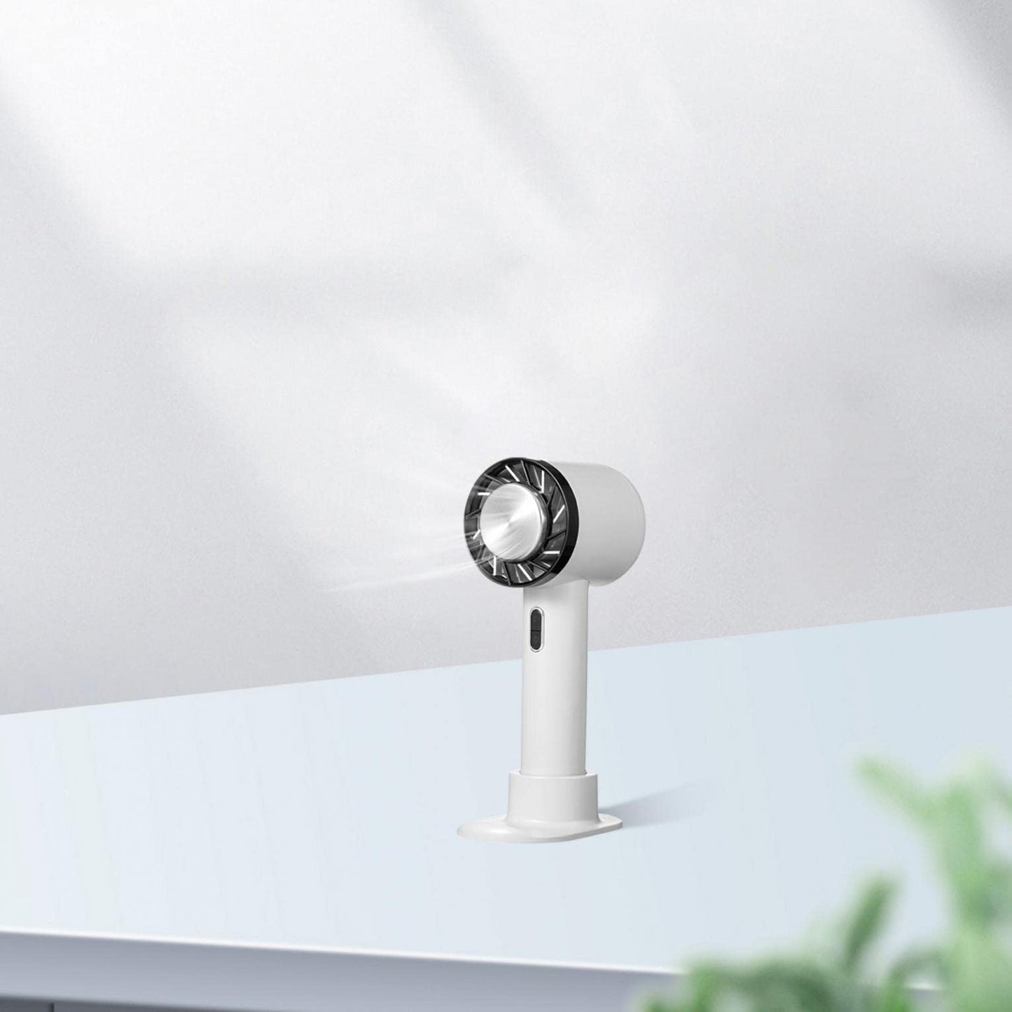 (🔥Early Mother's Day Sale- SAVE 48% OFF) -🔥-Smart Cold Compress Hand Held Fan Rechargeable Mini Portable Personal Fan