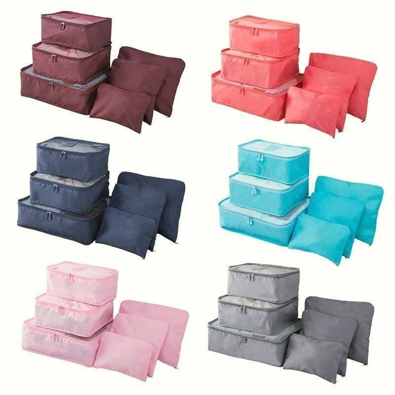 🎉  HOT SALE 48% OFF - ✈6 pieces portable luggage packing cubes🧳