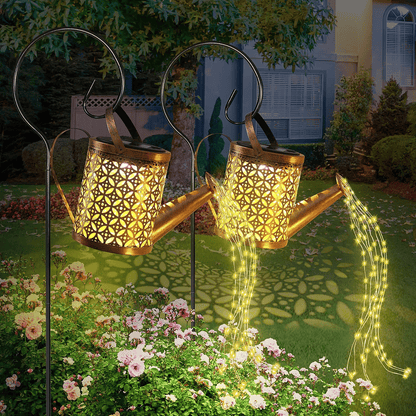 💦  Solar Waterfall Lights💐