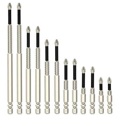 High-Magnetic Screwdriver Drill Bit Set