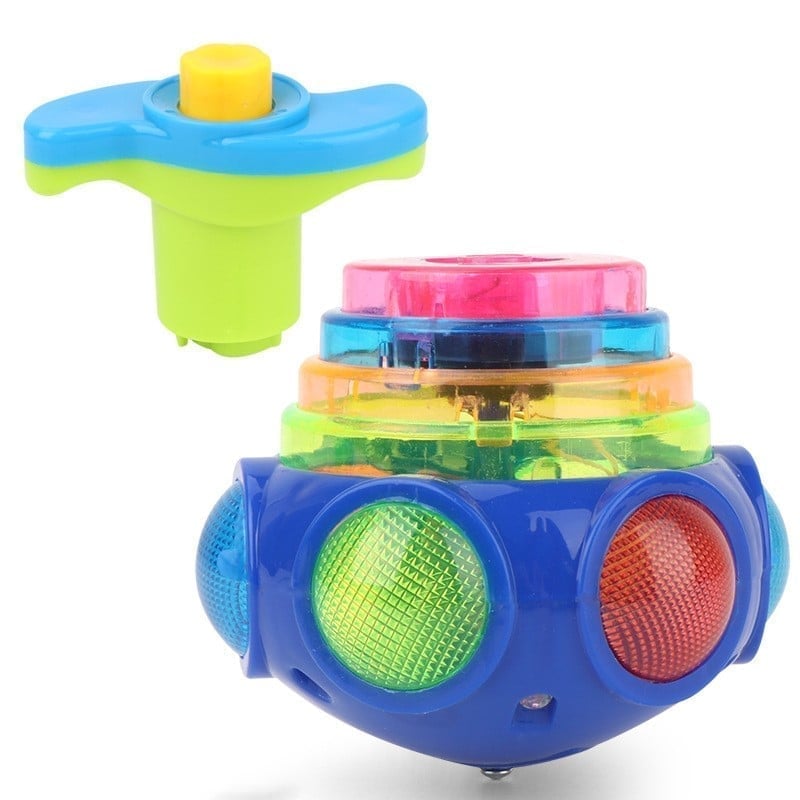 🔥BIG SALE - 45% OFF🔥 Music Flashing Spinners Toy With Launcher