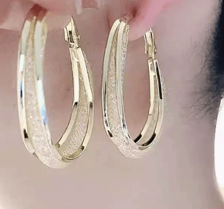 🔥🔥Fashion Oval Earrings