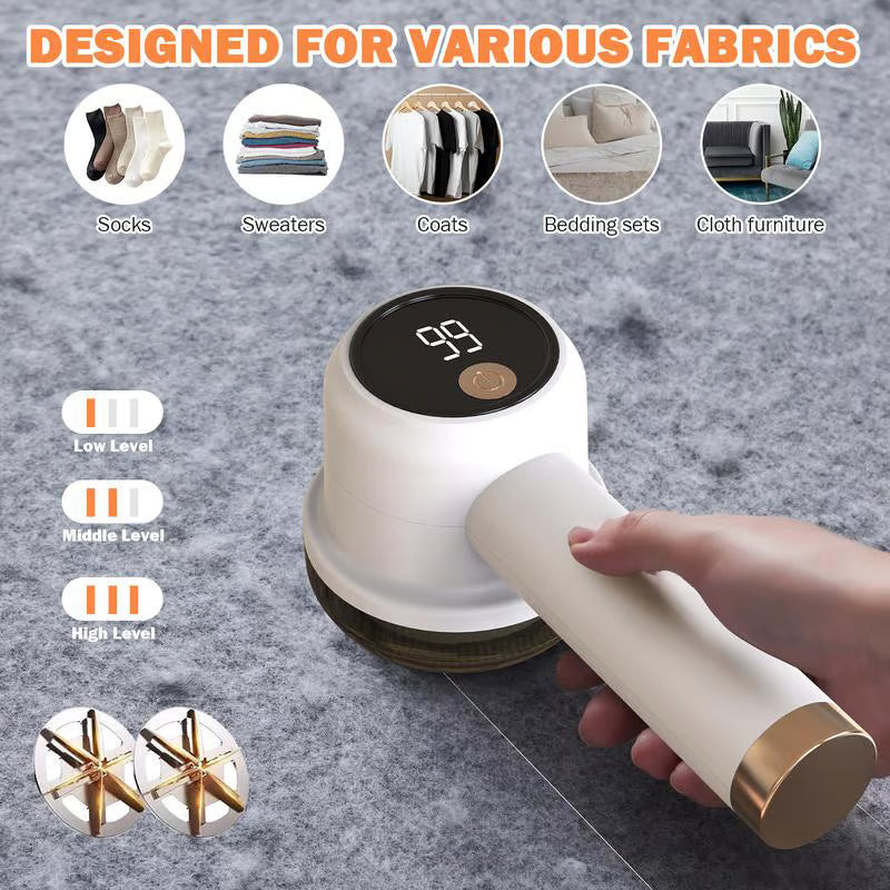 🎄Christmas Sale OFF-Rechargeable Fabric Shaver Fuzz Remover