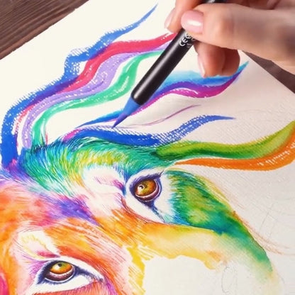 Watercolor nylon Brush Pen Sets🔥