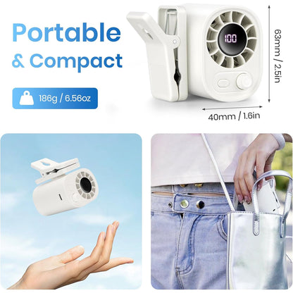 🏆Flash Sale⚡ 50K+ SOLD! Almost Gone-💥🔥✨USB Rechargeable Powerful Cooling Fan,Best gifts