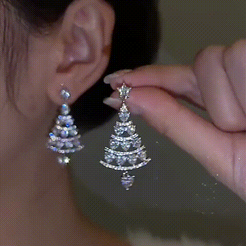 Tree earrings