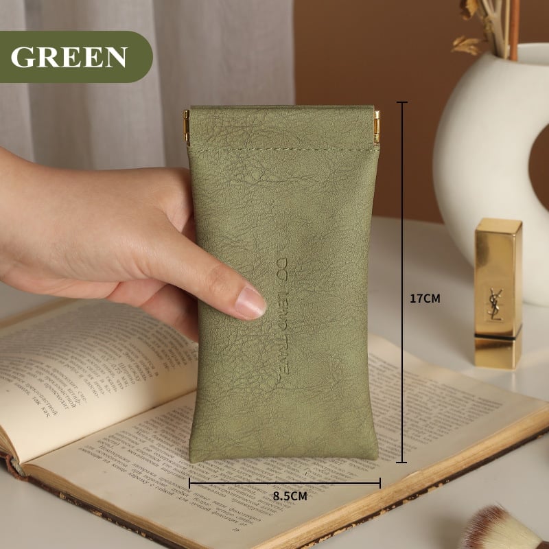 🌷Snap Closure Leather Organizer Pouch
