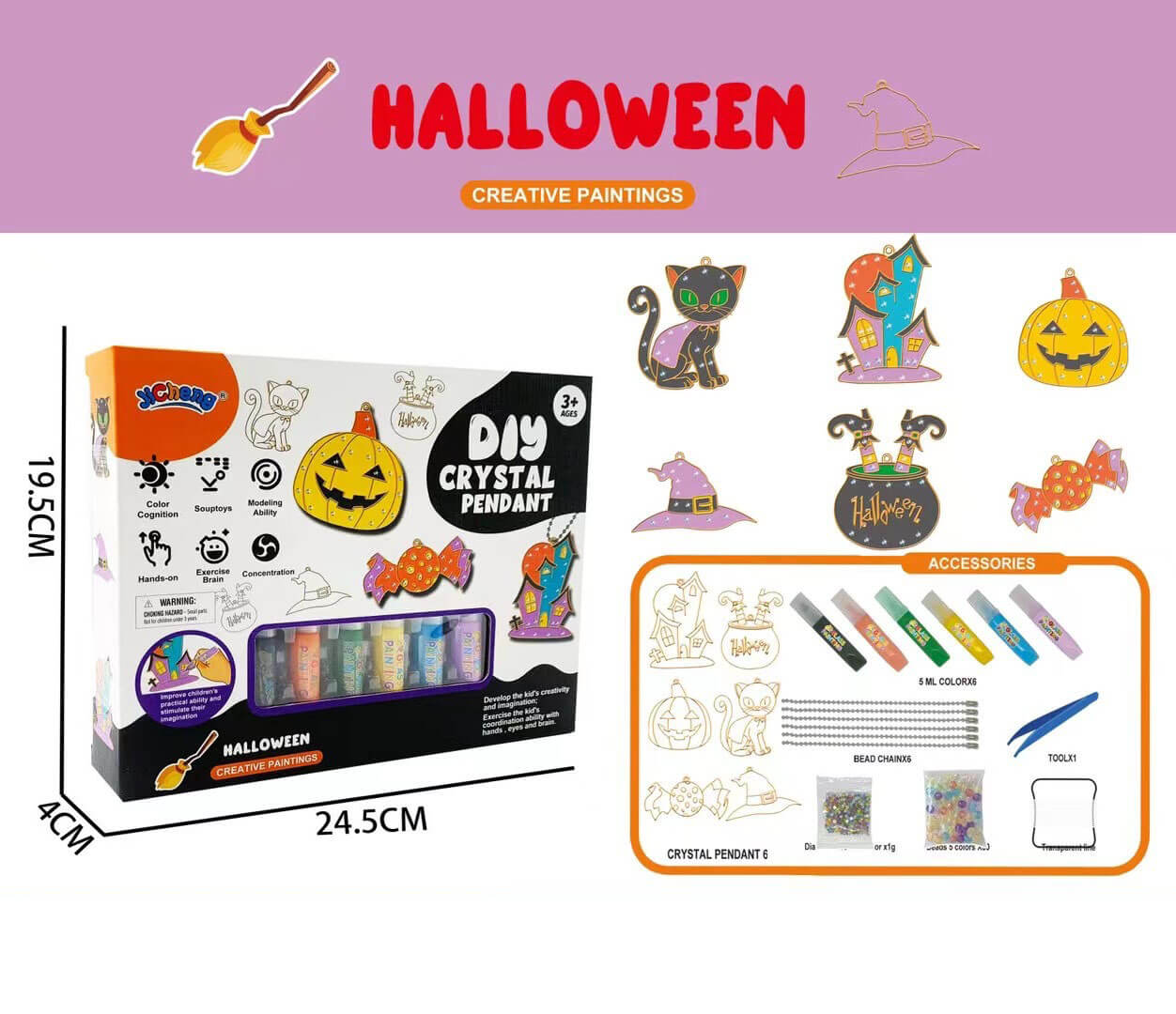 🎁DIY Crystal Paint Arts and Crafts Set