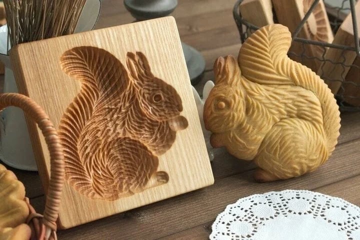 💖WOOD PATTERNED COOKIE CUTTER