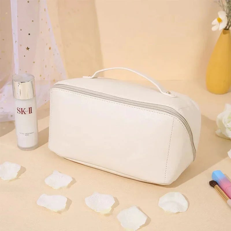 👍Sold 8999+, PU Portable Travel Cosmetic Storage Bag