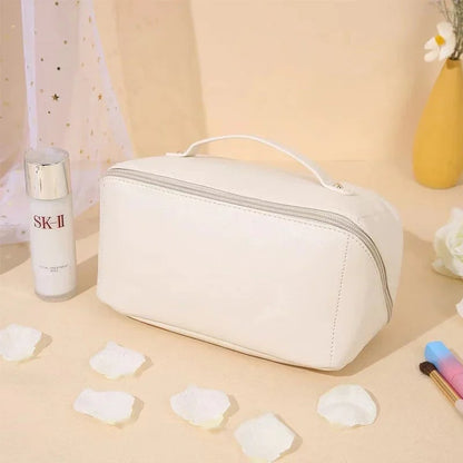 👍Sold 8999+, PU Portable Travel Cosmetic Storage Bag