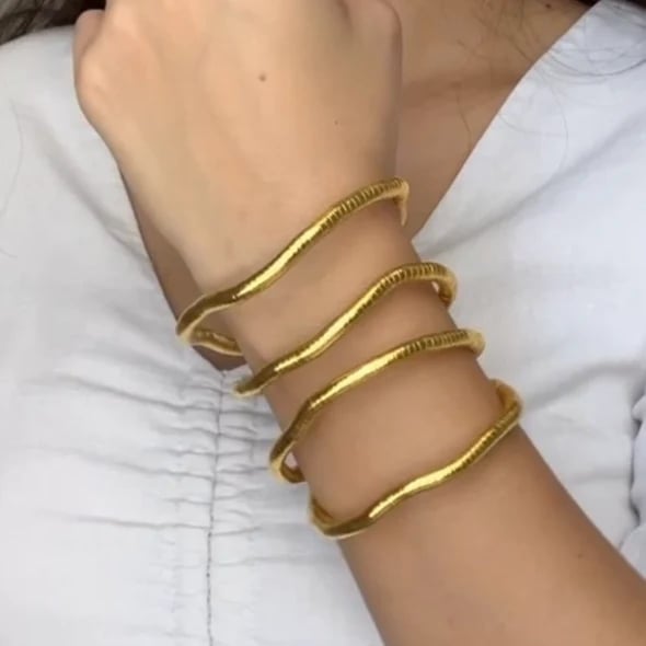 (Perfect Gift for Her🎁) Snake Malleable Necklace & Choker, Bracelet