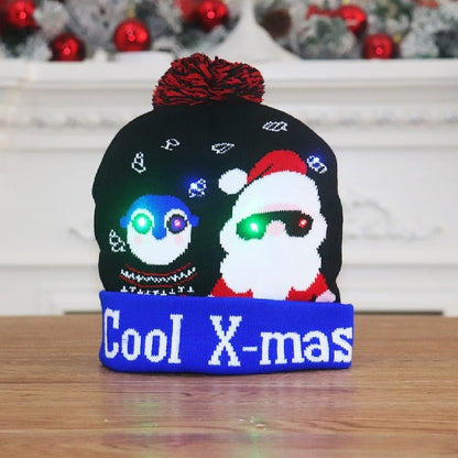 🎁2025 Early Christmas Sale - Christmas LED Light Knitted Beanies