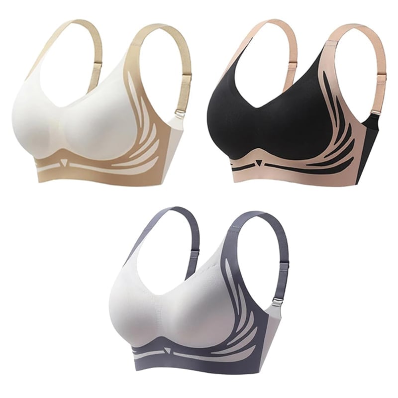 🔥🎁Super gather bra | Wireless Push-up Bra👍No more sagging breasts