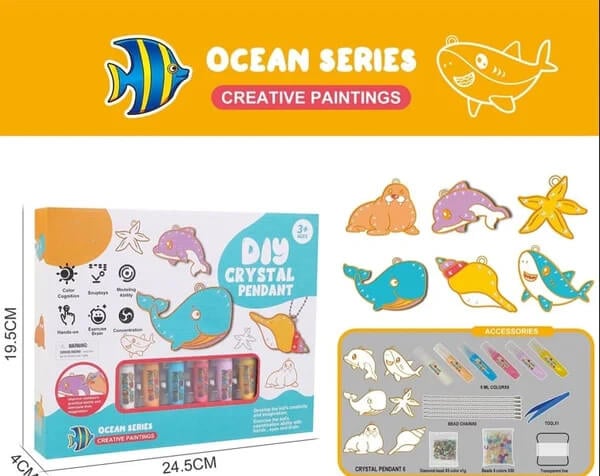 🎁DIY Crystal Paint Arts and Crafts Set