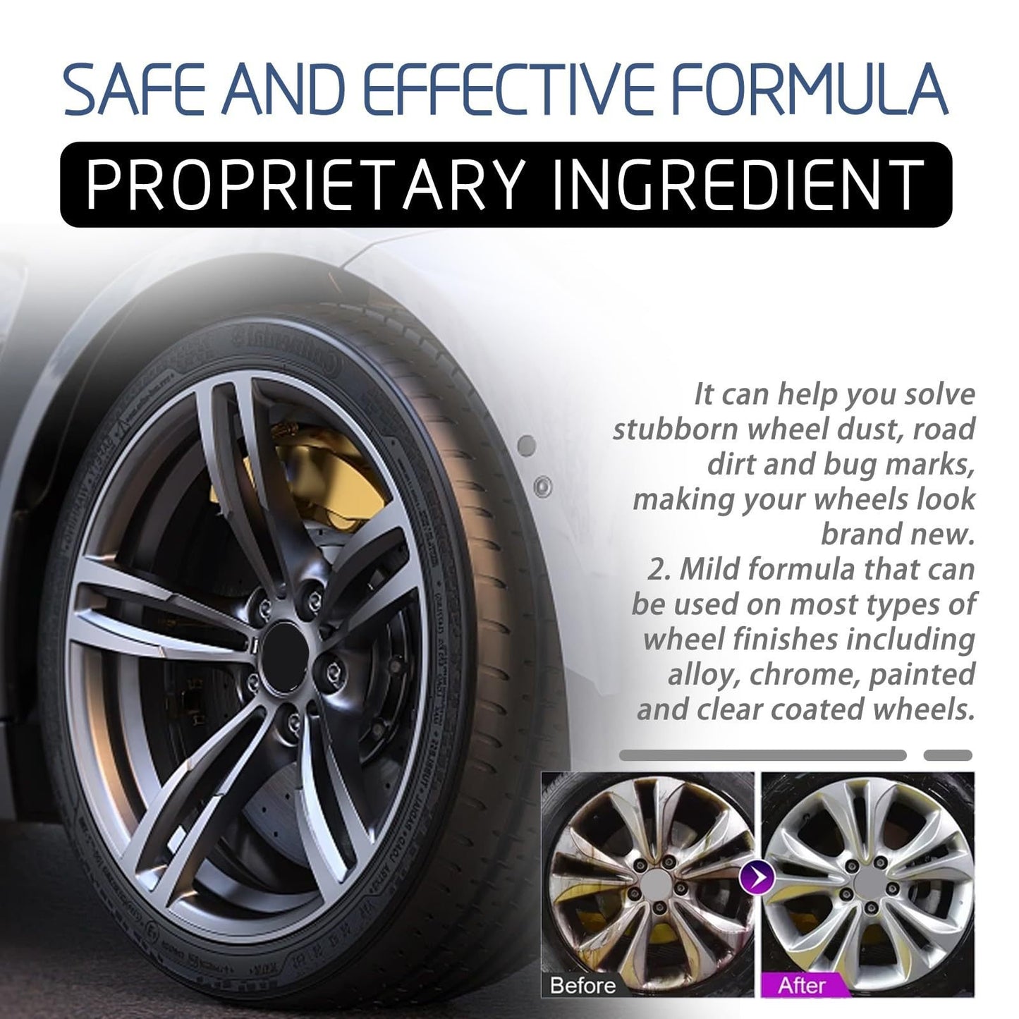 ✨Last Day - Heavy Duty Wheel Rust And Water Spot Cleaner