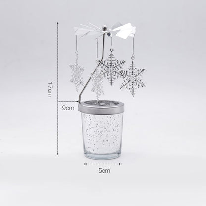 Christmas Rotary Scented Candle Holder