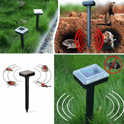 🔥BIG SALE - 47% OFF🔥Solar Power Mouse Mole Snakes Pest Rodent Repeller