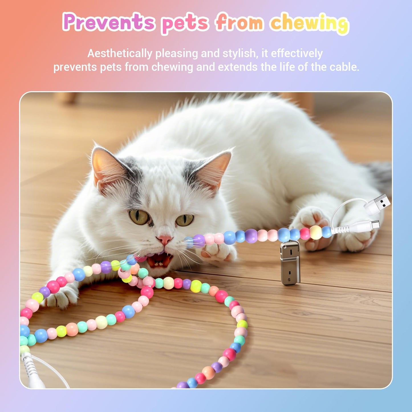 🔥4-in-1 Beaded Charging Cord&fast charging cable 60W