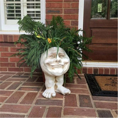 Mugglys Face Statue Planter - Happy New Year 48% OFF🎊
