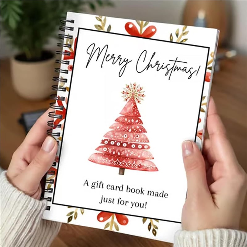 Christmas Gift Card Book