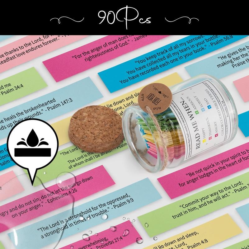 ✨✝️Inspirational prayer jar 🎁 A Reminder of God's Words💖