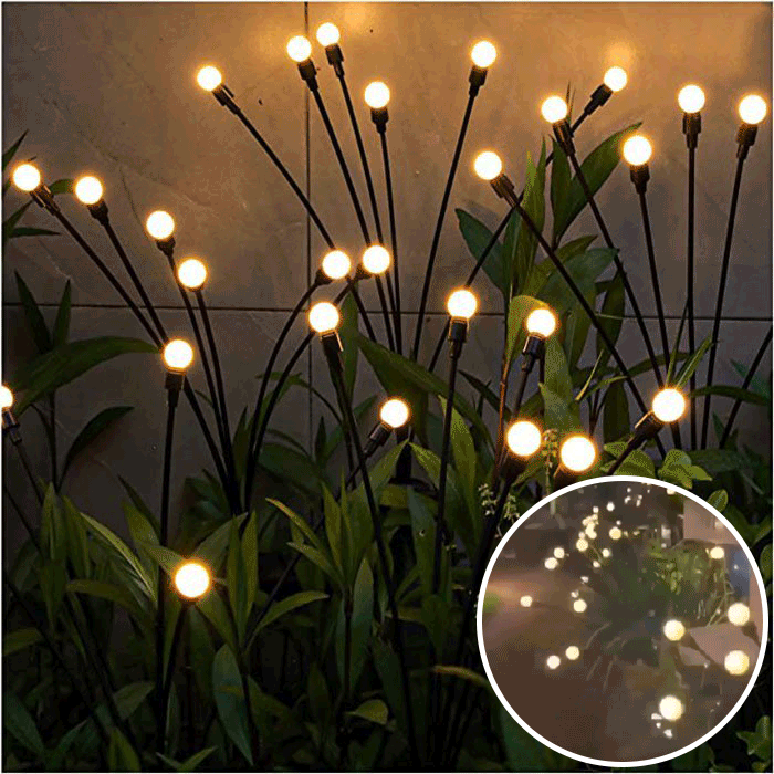 🔥Solar Powered Firefly Garden Light