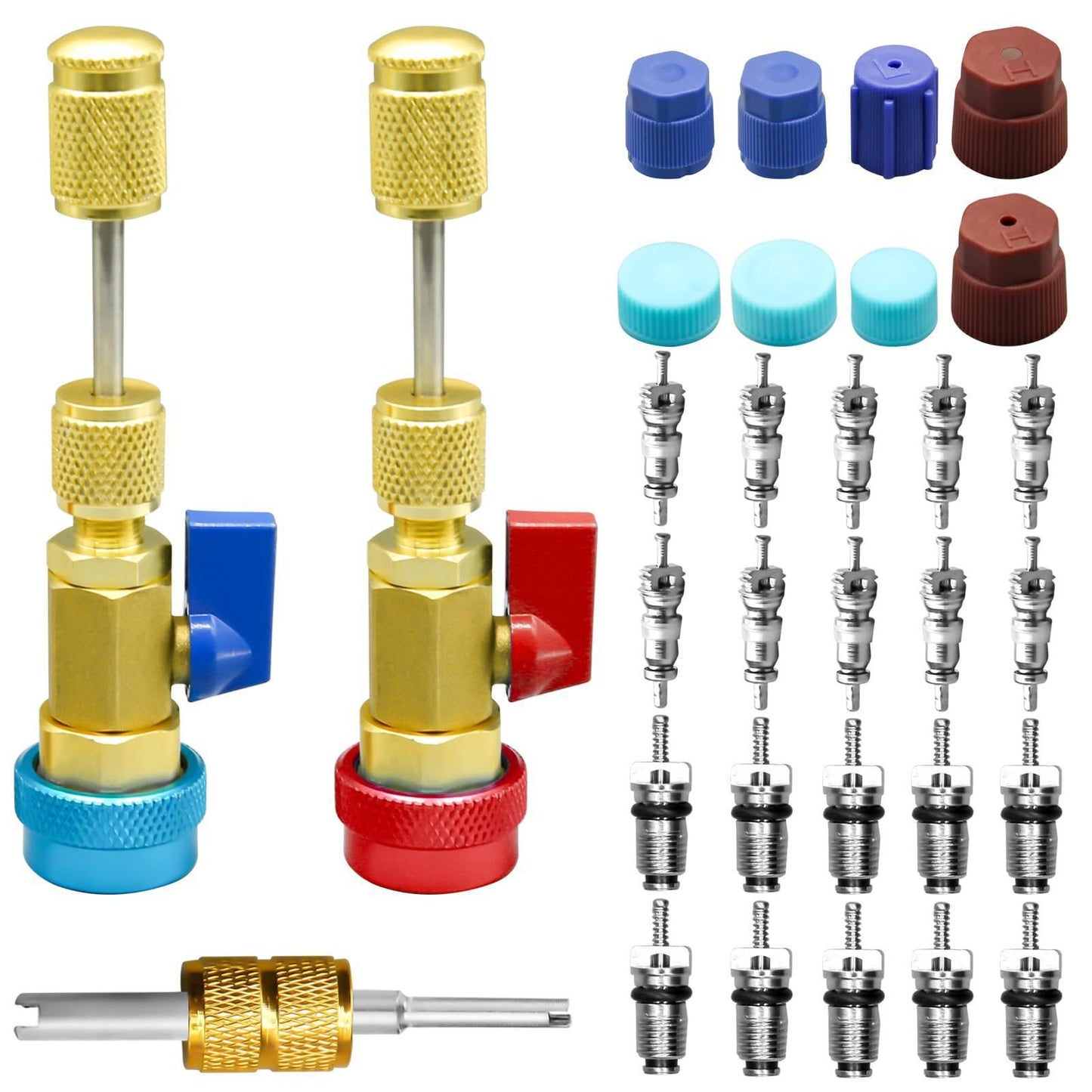 Home & Auto AC Valve Core Remover Installer Tool