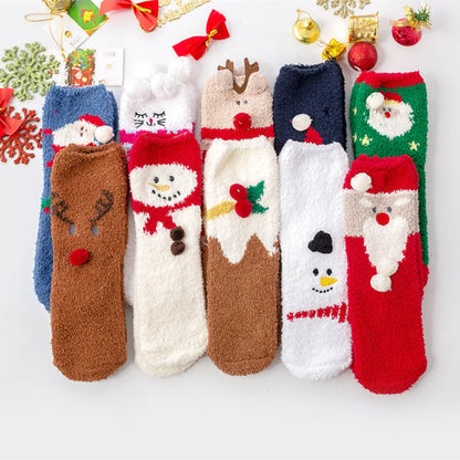 🎁Christmas Style Thickened Warm Socks