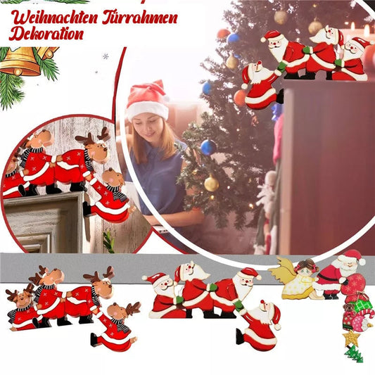 🎅⛄Funny Christmas Door Frame Decorations🦌⛄