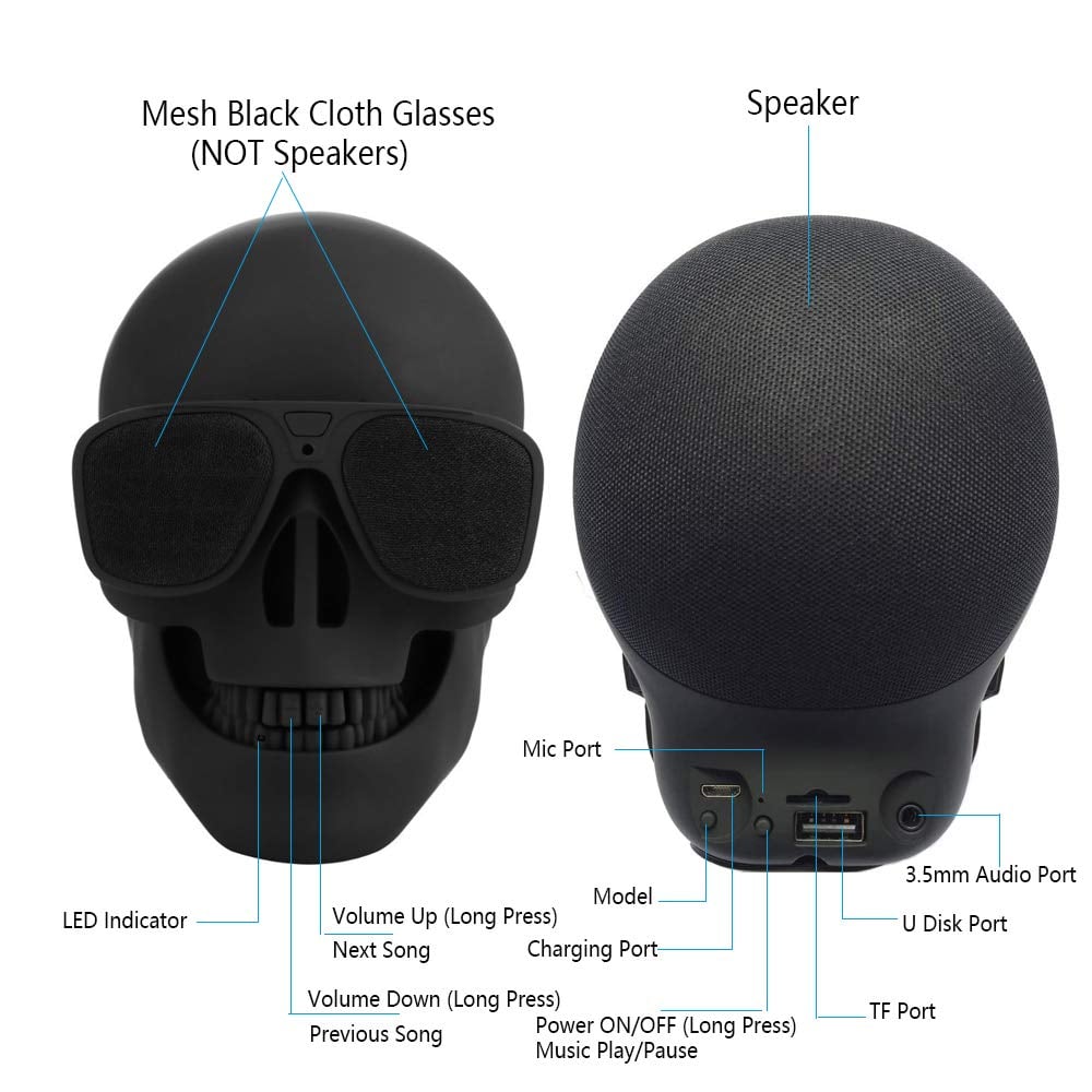🔥Gift - Skeleton Bluetooth Speaker