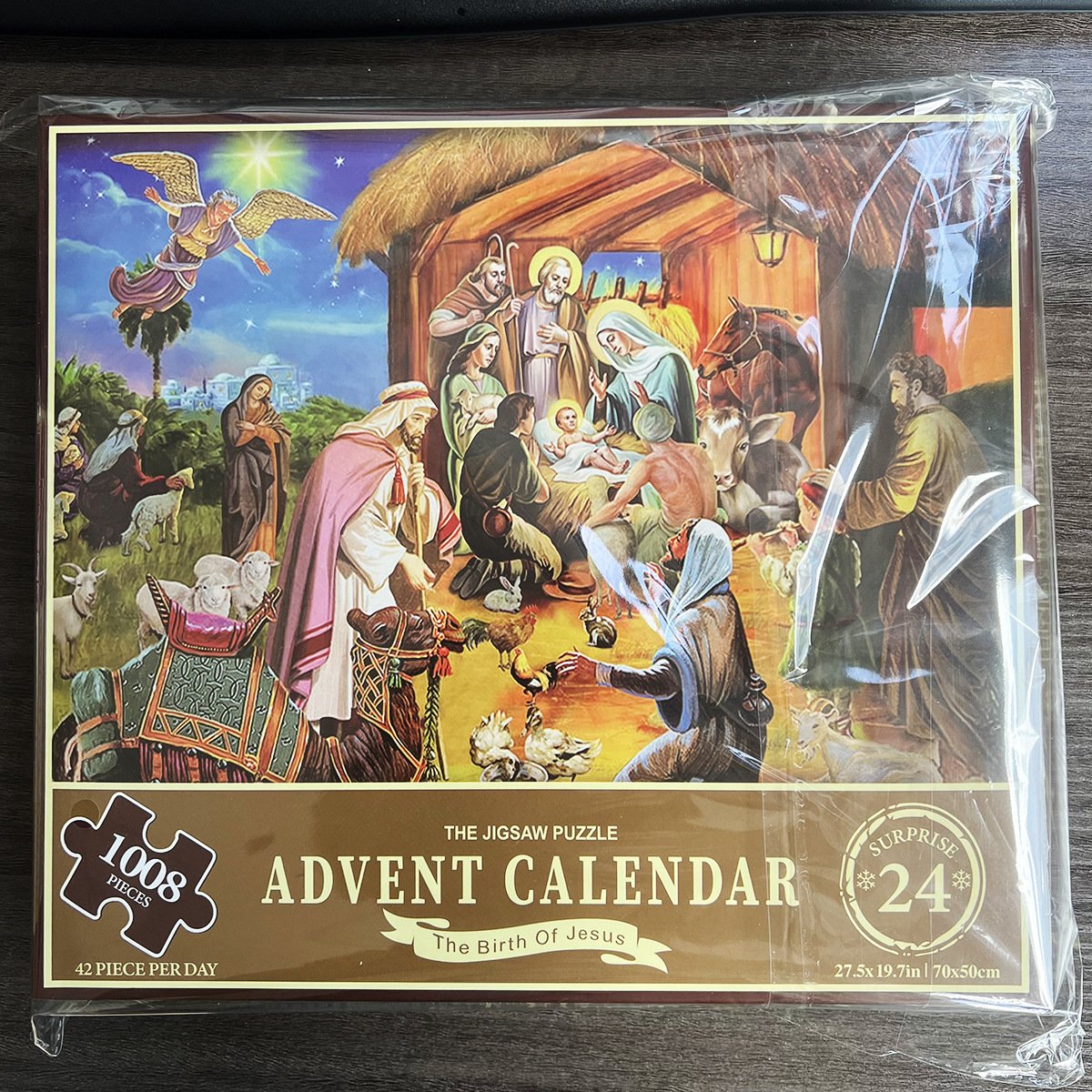 Christmas Advent Calendar Jigsaw Puzzle 1000pcs