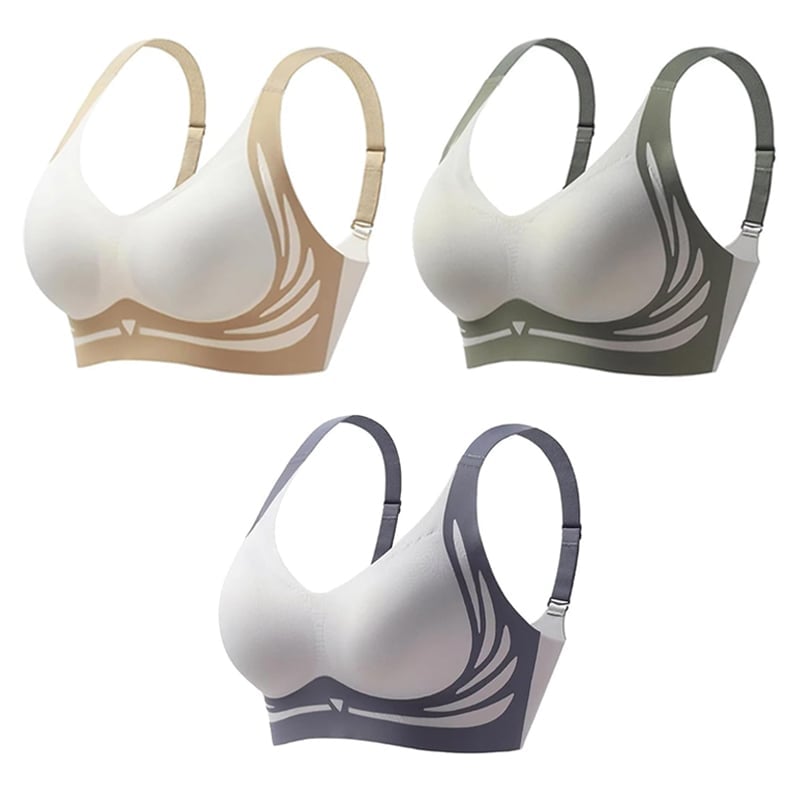 🔥🎁Super gather bra | Wireless Push-up Bra👍No more sagging breasts