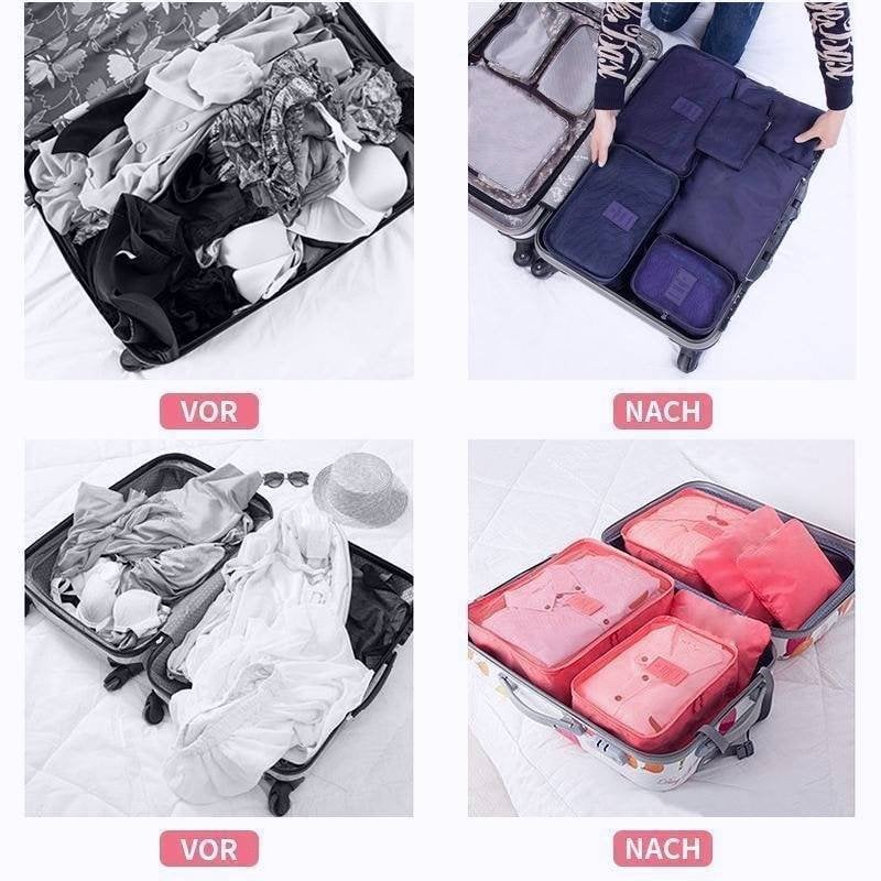 🎉  HOT SALE 48% OFF - ✈6 pieces portable luggage packing cubes🧳
