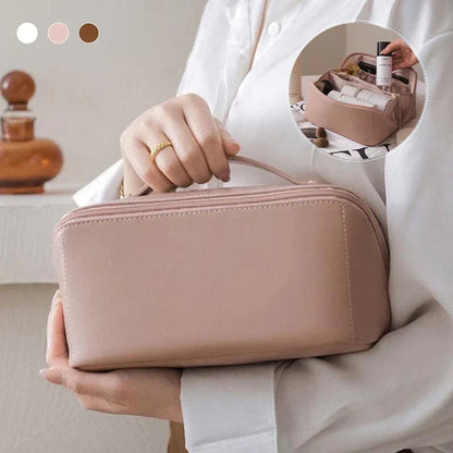👍Sold 8999+, PU Portable Travel Cosmetic Storage Bag