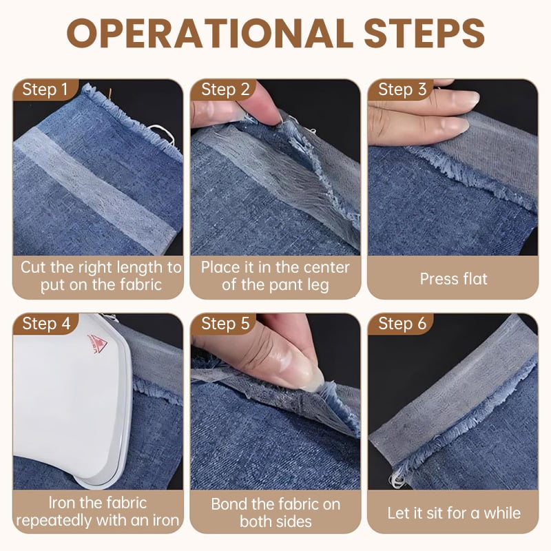 No Sew Hemming Tape Fabric Adhesive