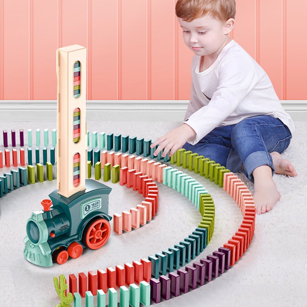 🔥  Promotion 48% OFF🔥🔥 - Dominoes Automatic Domino Train Educational Toy
