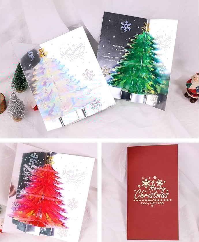3D Christmas Handmade Cards