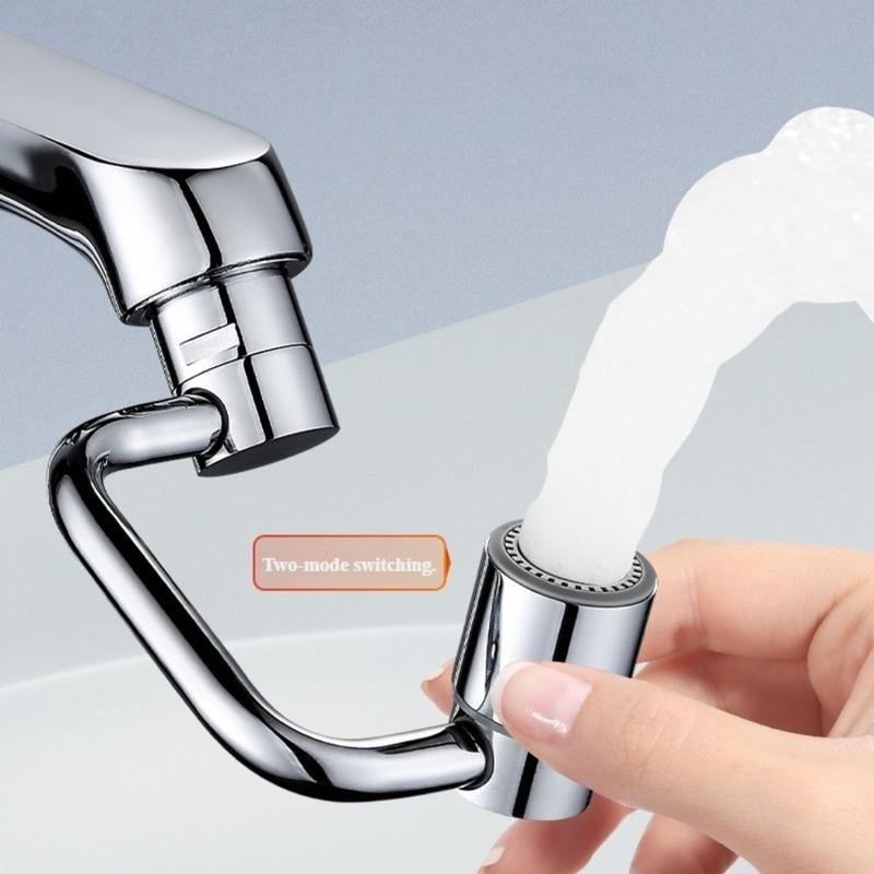 🚰 Upgrade Your Washing Routine✨ TTZZ 360° Rotatable Faucet Aerator Extension - For Effortless, All-Angle Control!