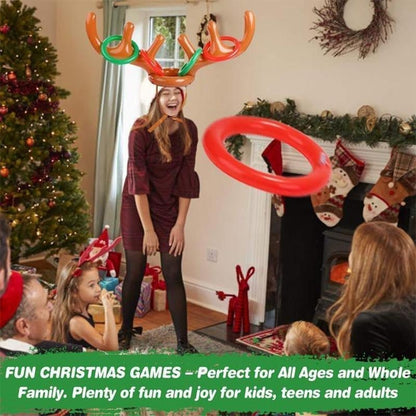 🌲Christmas Reindeer Ring Toss Game