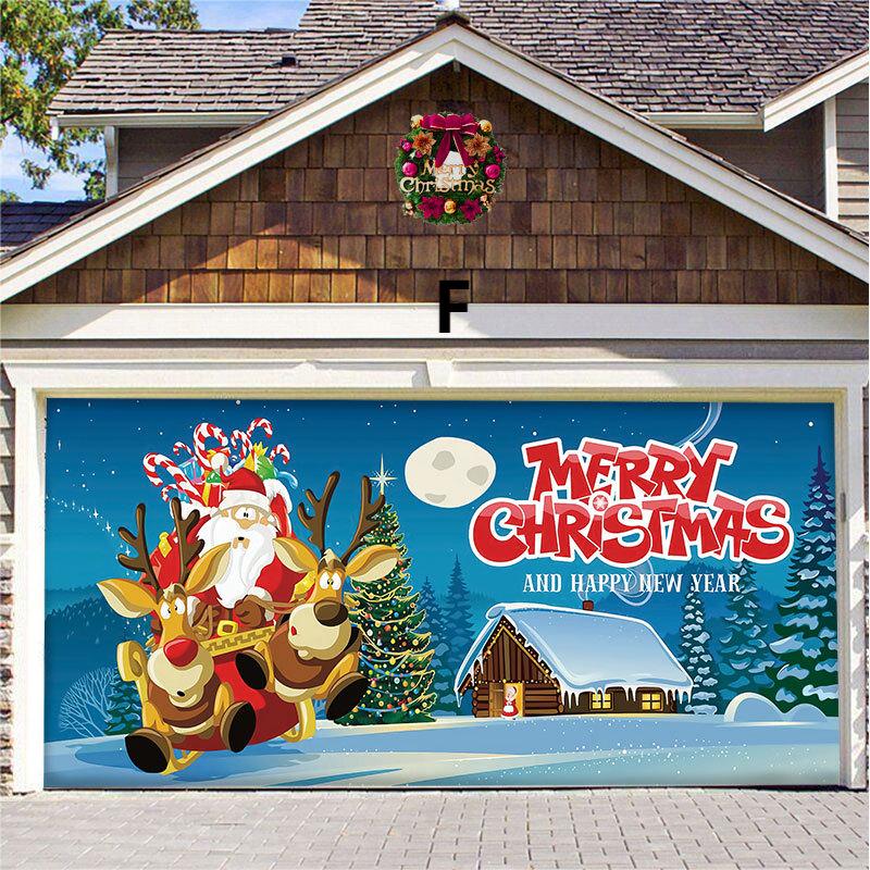 Early Christmas Sale-🔥2025 Christmas Garage Door Decoration