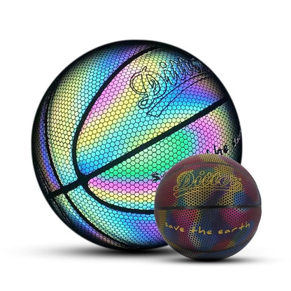🔥BIG SALE - 44% OFF🔥Holographic Reflective Glowing Rugby Football and Basketball