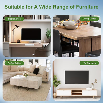 Round transparent corner pads, transparent protective covers for sharp furniture edges and corners